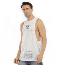 Load image into Gallery viewer, All-Over Print Men&#39;s O-neck Long Tank Top no such thing as fire below
