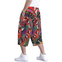 Load image into Gallery viewer, Art people print Men&#39;s All Over Print Baggy Shorts (Model L37)
