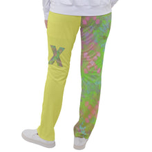 Load image into Gallery viewer, Yello/gr/pink print Women&#39;s Casual Pants
