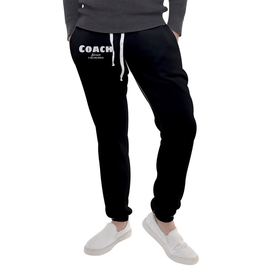 Coach Theme print blk Men's Jogger Sweatpants