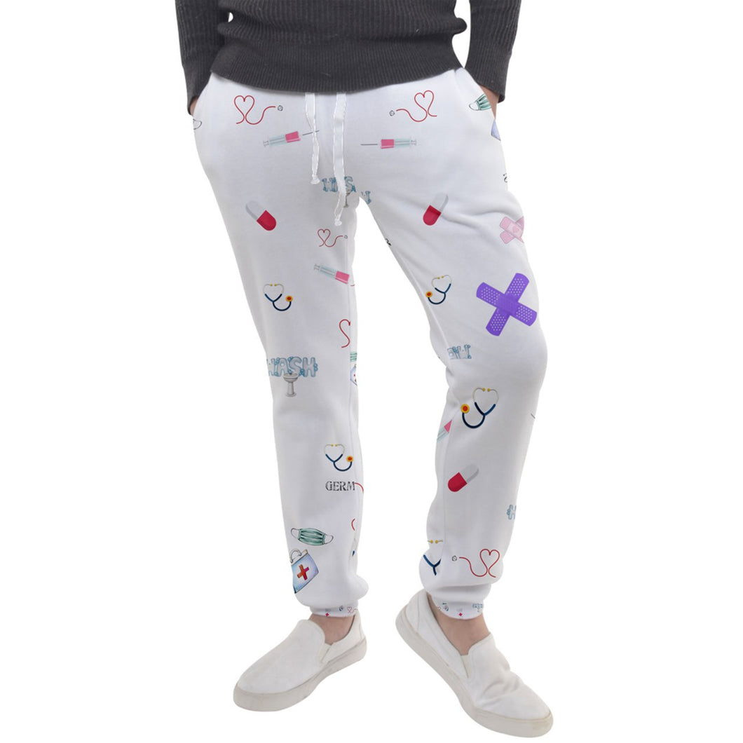 Nurses/doctors themed print Men's Jogger Sweatpants