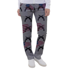 Load image into Gallery viewer, American theme print Women&#39;s Casual Pants
