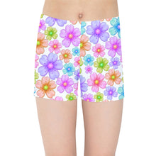 Load image into Gallery viewer, Amelia Rose flower print Kids&#39; Sports Shorts
