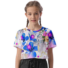 Load image into Gallery viewer, Amelia Rose princess print w/b D4F1C538-8D67-405C-8D8D-B859F259FBCD Kids&#39; Basic Tee
