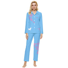 Load image into Gallery viewer, #401 cocknload D0276808-8547-4322-A563-3A44BCADA7CF Womens&#39; Long Sleeve Velvet Pocket Pajamas Set
