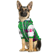 Load image into Gallery viewer, Chihuahua print, zip up hoodie, dog apparel
