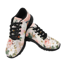 Load image into Gallery viewer, Amelia Rose flower print kids tennis shoesFDE2B9EA-EFB7-45ED-B638-01C189E735AE Kid&#39;s Running Shoes (Model 020)
