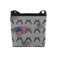 Load image into Gallery viewer, American Theme print Crossbody Bags (Model 1613)
