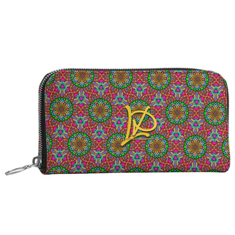 LDCC #163 Pink Harmony designer, zip purses