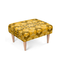 Load image into Gallery viewer, #177 LDCC designer Footstool in gold pattern
