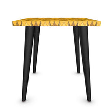 Load image into Gallery viewer, #177 LDCC designer SIDE TABLE in gold pattern

