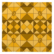 Load image into Gallery viewer, #177 LDCC designer cloth NAPKINS in gold pattern
