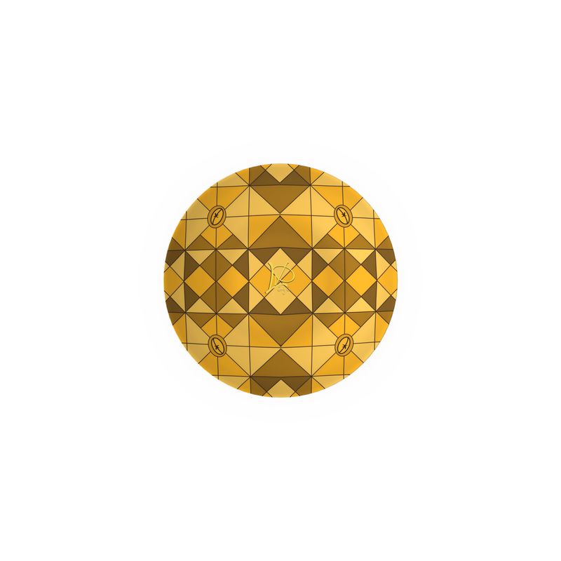 #177 LDCC designer serving BOWLS in gold pattern