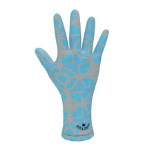 Load image into Gallery viewer, #178 JAXS N CROWN FLEECE GLOVES blue and gray
