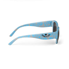 Load image into Gallery viewer, Sunglasses designed in blue patterns
