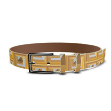 Load image into Gallery viewer, #181 JAXS N CROWN LEATHER BELT

