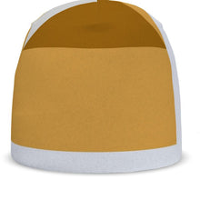 Load image into Gallery viewer, #180 JAXS N CROWN BEANIE gold pattern
