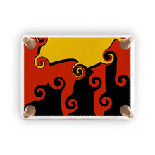 Load image into Gallery viewer, #604 LDCC FOOTSTOOL and red, black, and gold
