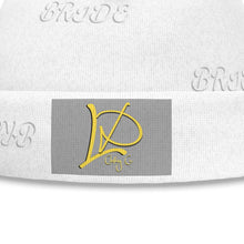 Load image into Gallery viewer, #01 LDCC WEDDING BEANIE WHITE BRIDE
