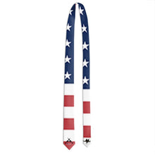 Load image into Gallery viewer, #411a cocknload Satin ties with USA flag and go and print
