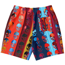 Load image into Gallery viewer, Skull tri print men’s shorts
