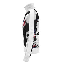 Load image into Gallery viewer, #418 cocknload men’s tracksuit jacket gun usa print
