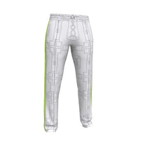 Load image into Gallery viewer, #426 cocknload men’s tracksuit trousers w gun print, gun enthusiasts clothing

