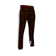 Load image into Gallery viewer, #427 cocknload men’s tracksuit trousers w/ rooster/guns
