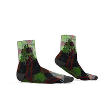Load image into Gallery viewer, #515 Cocknload socks, rooster and gun pattern
