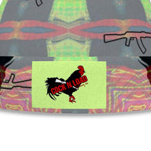 Load image into Gallery viewer, #515 Cocknload Beanie in rooster and gun print
