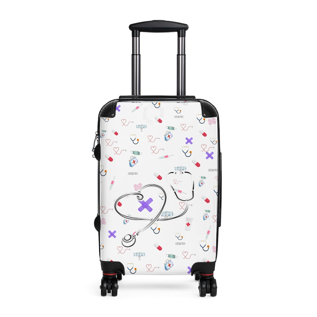 Nurses/doctors print Cabin Suitcase