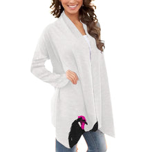 Load image into Gallery viewer, #500 cocknload All-Over Print Women&#39;s Cardigan With Long Sleeve
