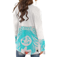 Load image into Gallery viewer, Spiritual girl  Print Women&#39;s Cardigan With Long Sleeve
