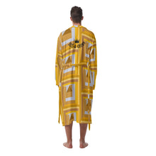 Load image into Gallery viewer, #181 JAXS N CROWN All-Over Print Men&#39;s Heavy Fleece Robe
