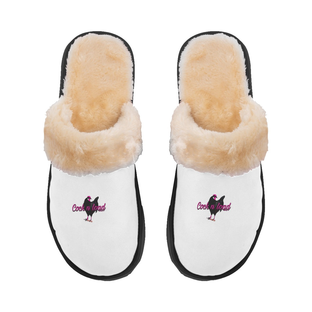 500 cocknload Women's Home Plush Slippers