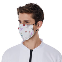 Load image into Gallery viewer, Nurse  Print Face Mask with Adjustable Ear loops
