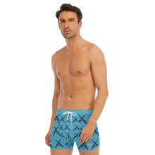 Load image into Gallery viewer, All-Over Print Men&#39;s Boxer Briefs With Waist Elastic Band
