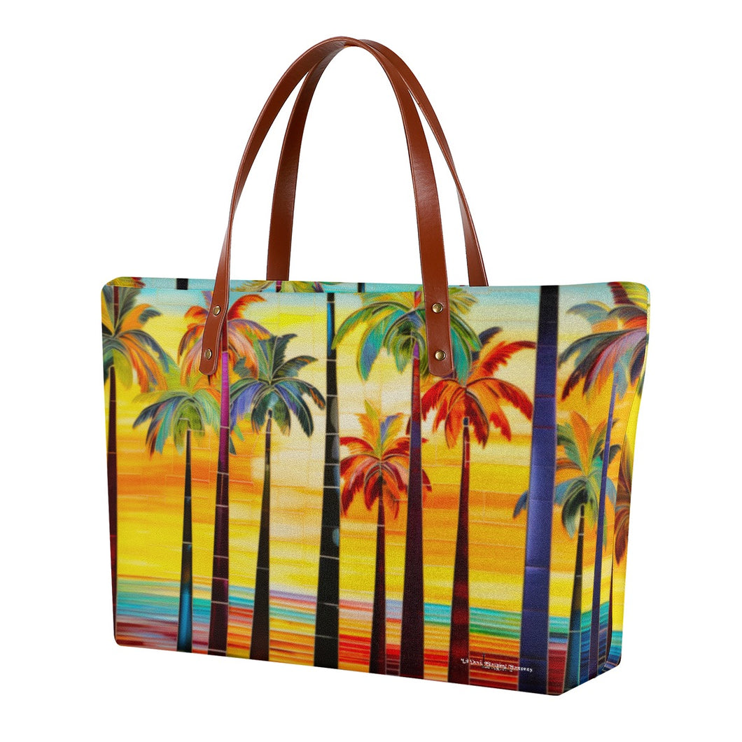 Women's Tote Bag | Diving Cloth summer palm