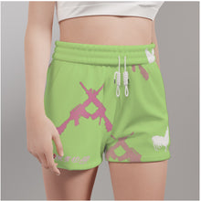 Load image into Gallery viewer, #514 cocknload All-Over Print Women&#39;s Casual Shorts
