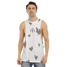 Load image into Gallery viewer, Cock n load All-Over Print Men&#39;s O-neck Long Tank Top
