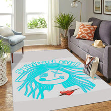 Load image into Gallery viewer, Spiritual girl print Foldable Rectangular Floor Mat
