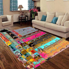 Load image into Gallery viewer, Gun print Foldable Rectangular Floor Mat

