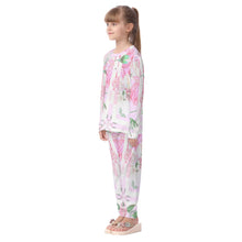 Load image into Gallery viewer, Amelia Rose print 101, pink flowers, Kid&#39;s Pajamas Set
