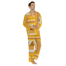 Load image into Gallery viewer, #181 JAXS N CROWN Men&#39;s Lapel Pajama Set
