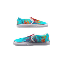 Load image into Gallery viewer, Women&#39;s Slip On Sneakers summer vibes print
