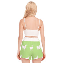 Load image into Gallery viewer, #514 cocknload All-Over Print Women&#39;s Waist Shorts
