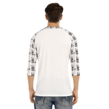 Load image into Gallery viewer, Gun Print Men&#39;s Bracelet Sleeve T-shirt With Button Closure
