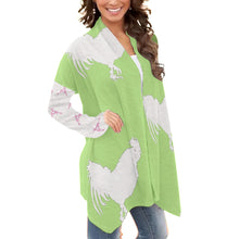 Load image into Gallery viewer, #514 cocknload All-Over Print Women&#39;s Cardigan With Long Sleeve
