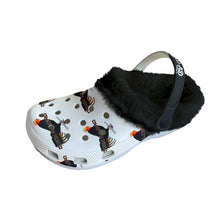 Load image into Gallery viewer, #500 cocknload Men&#39;s Classic Clogs with Fleece gun print
