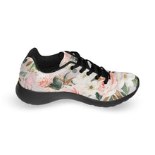 Load image into Gallery viewer, Amelia Rose flower print kids tennis shoesFDE2B9EA-EFB7-45ED-B638-01C189E735AE Kid&#39;s Running Shoes (Model 020)
